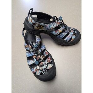 Keen Newport H2 Mens Sandals ACO COLLAGE Waterproof Shoe  M US 8 W US 10